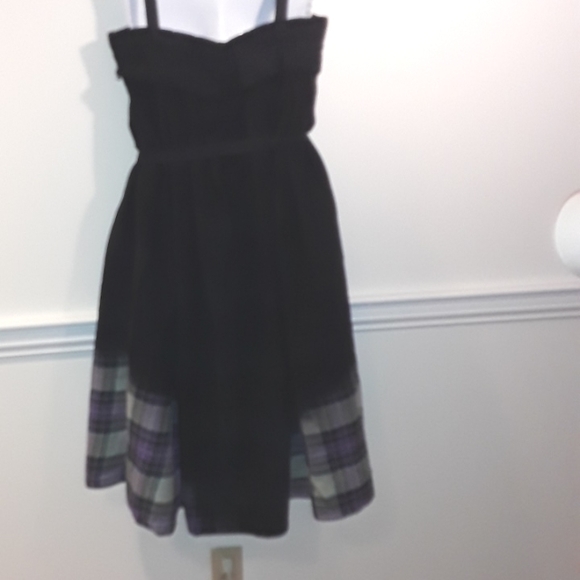 NEW Marc Le Bihan kilt plaid wool dress 38 - Picture 7 of 10